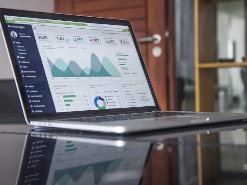 CRM Dashboard interface
